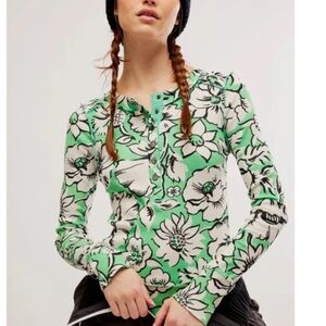 Floral Long Sleeve Top